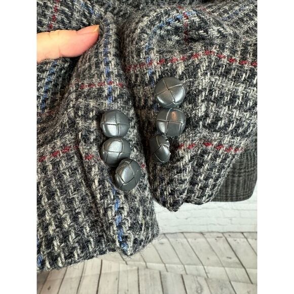 JOS. A. BANK CLOTHIERS vintage Scottish Shetland 100 wool mens jacket blazer - Picture 6 of 15